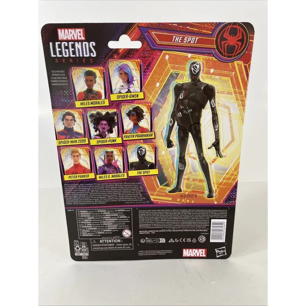 Marvel Legends Spider-Man Across the Spider-Verse The Spot Action Figure
